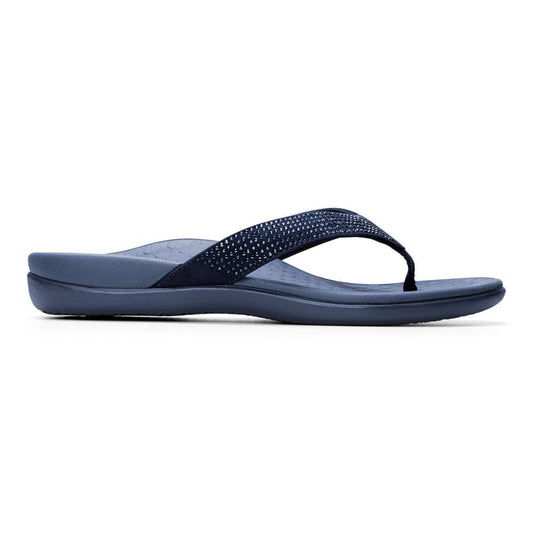 Islander Toe Post Sandal - Navy