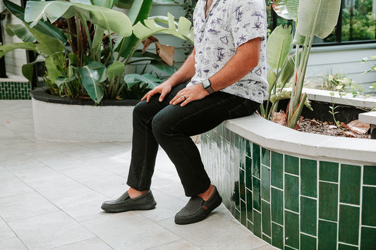 Lifestyle image for Harbour Slip On - Black