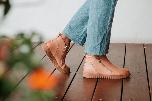 Lifestyle image for Leni Boots - Fawn