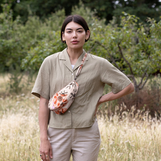 Lifestyle image for Print Backpack Large Baglett - Oshibana