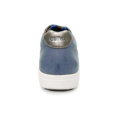 Courtney Lace-up Sneakers - Blue Cutout