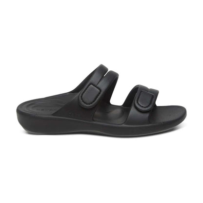 Janey Sport Slide - Black
