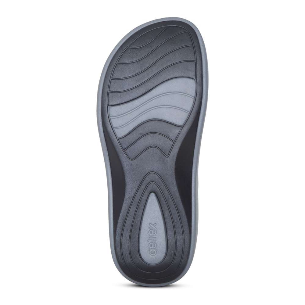 Janey Sport Slide - Grey