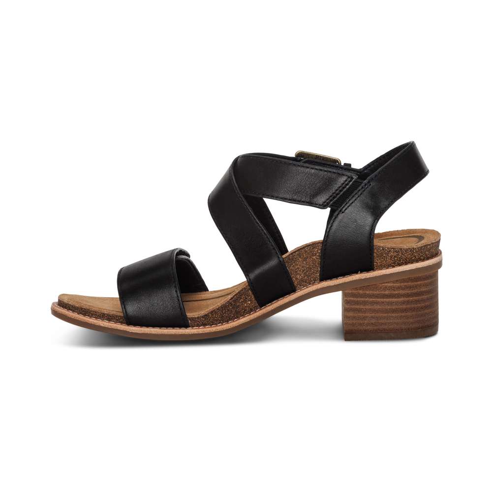 Kristin Arch Support Block Heel - Black