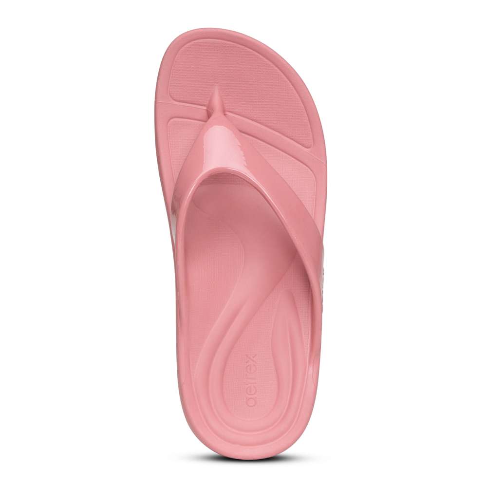Maui Women's Toe Post Sandal - Rose