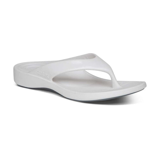 Maui Women's Toe Post Sandal - White