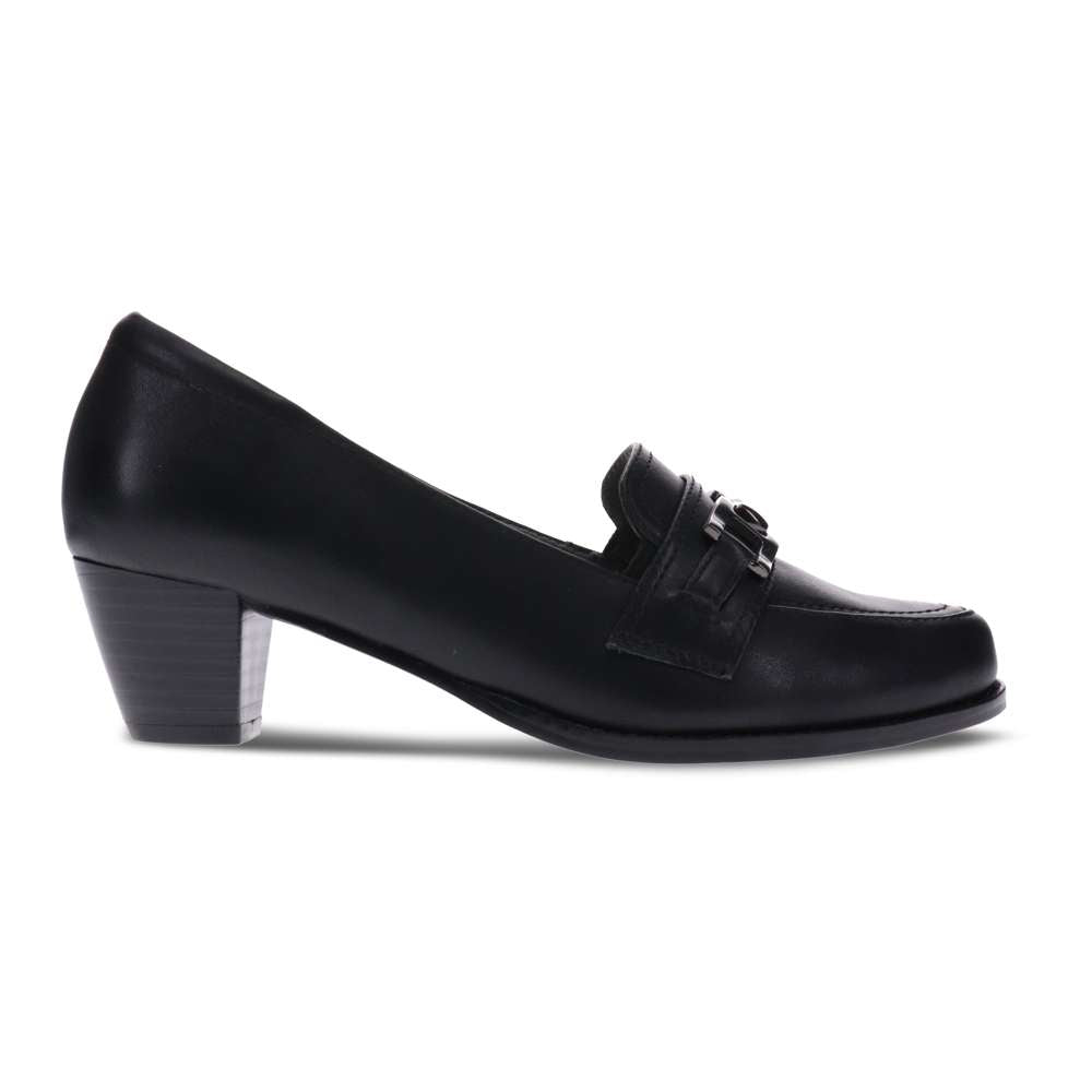 Happy Block Heel - Black