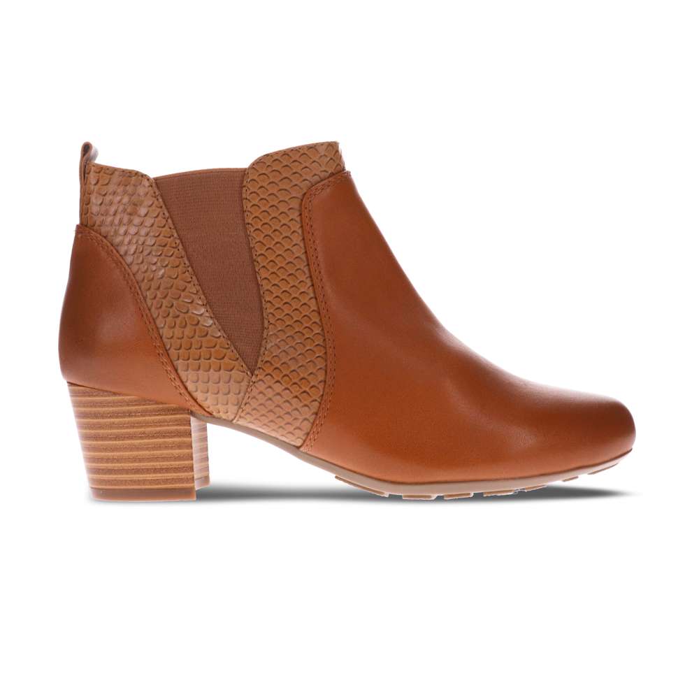 Haven Ankle Boot - Tan