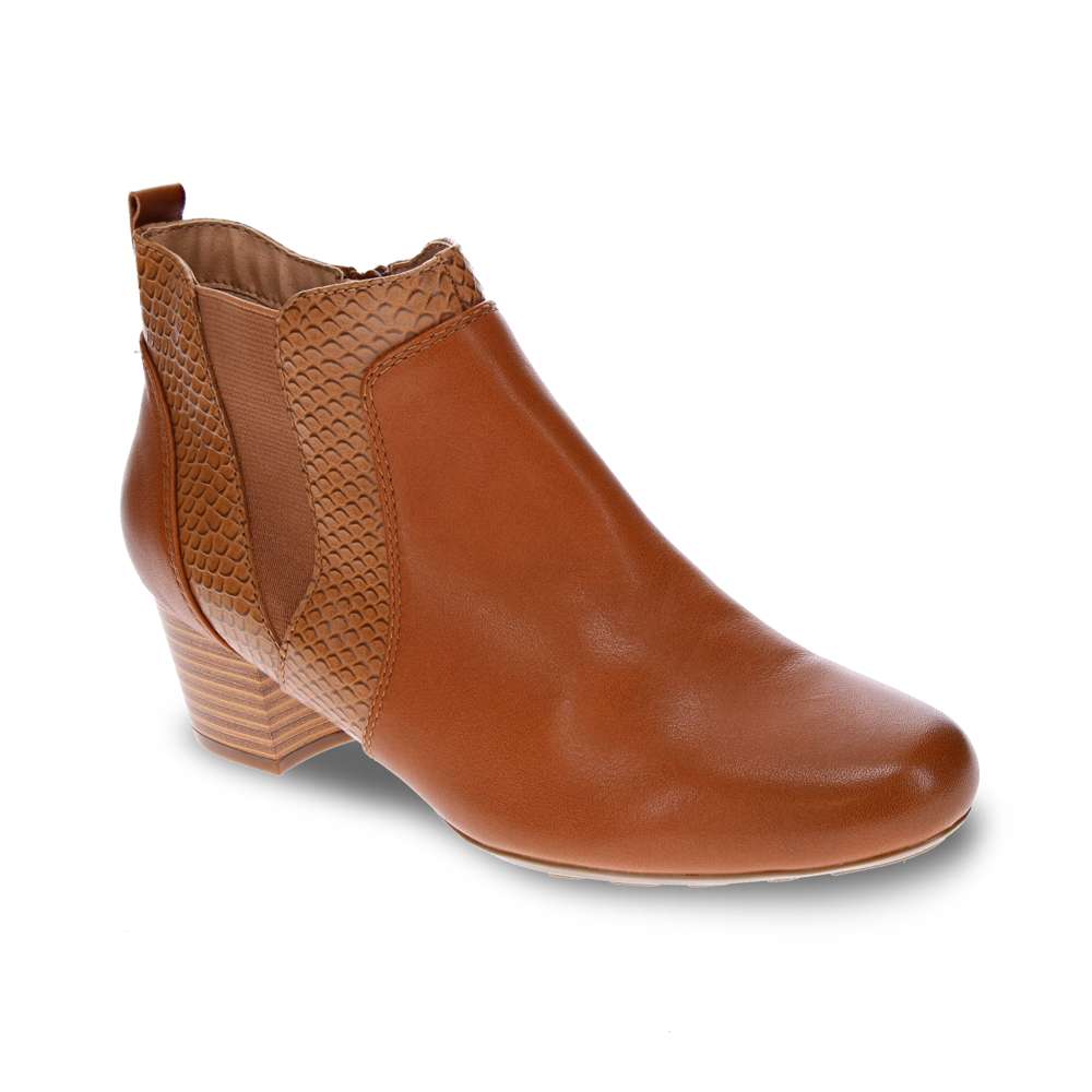 Haven Ankle Boot - Tan