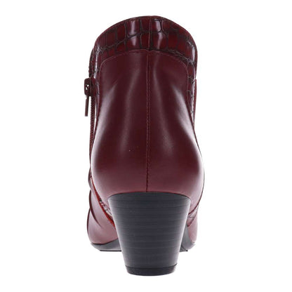 Hayward Ankle Boot - Burgundy