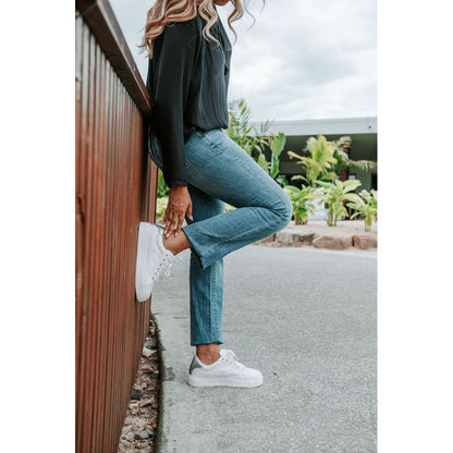 Paisley Floral Sneaker - Beige/Patch