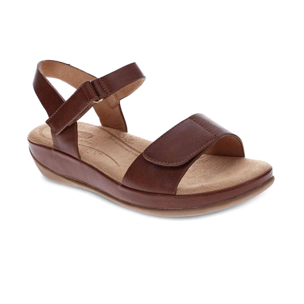Carly Sandal - Brown