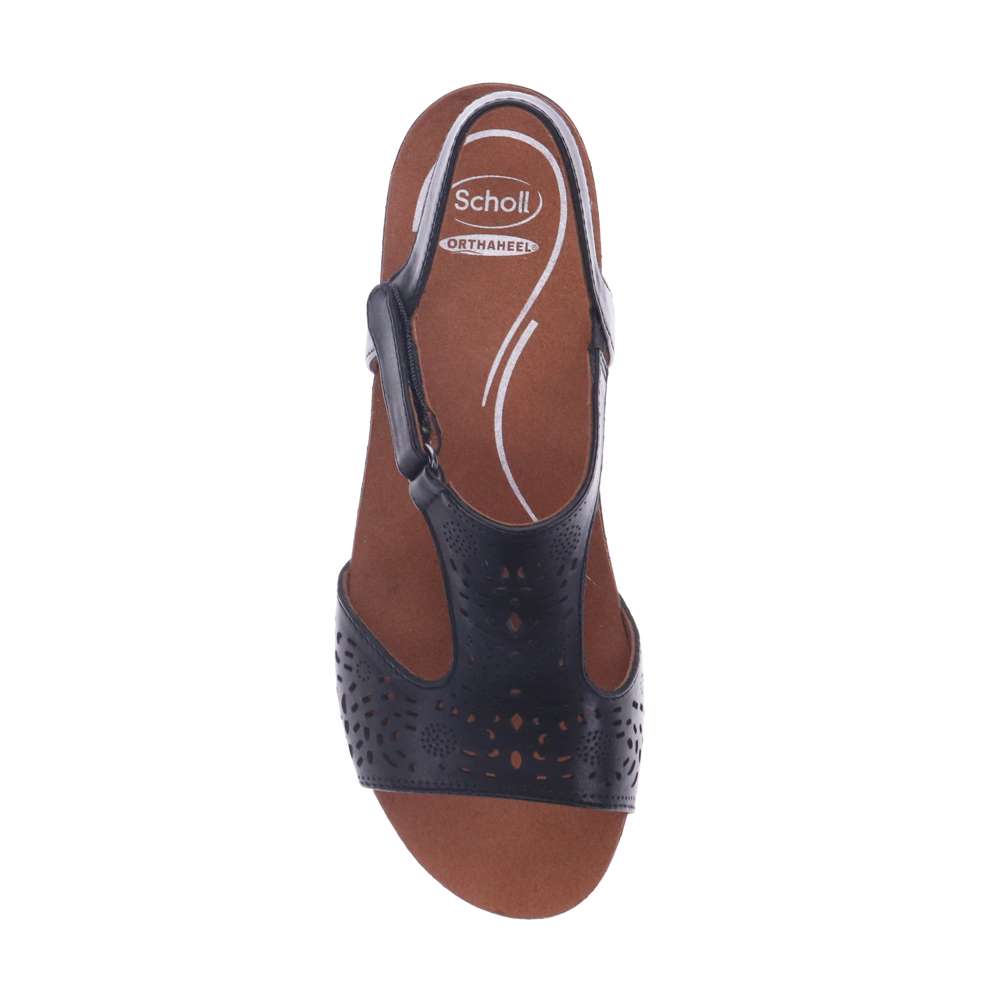Julie Adjustable Sandal - Black