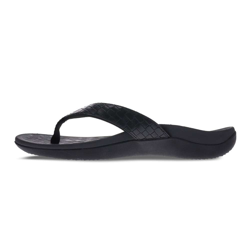 Sonoma Brick Toe Post Sandal - Black