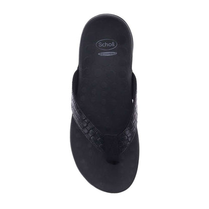Sonoma Brick Toe Post Sandal - Black