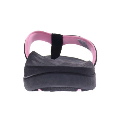 Sonoma Toe Post Sandal - Black/Pink