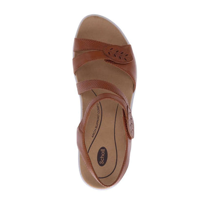 Tana Wedge Sandal - Tan
