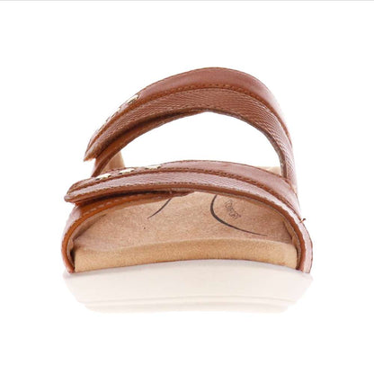 Toni Adjustable Slide Sandal - Tan