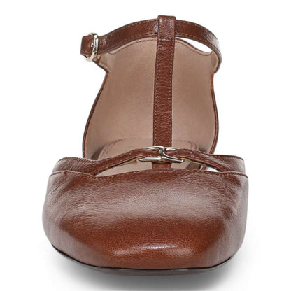 Caresse Mary-Jane Flat - Caramel