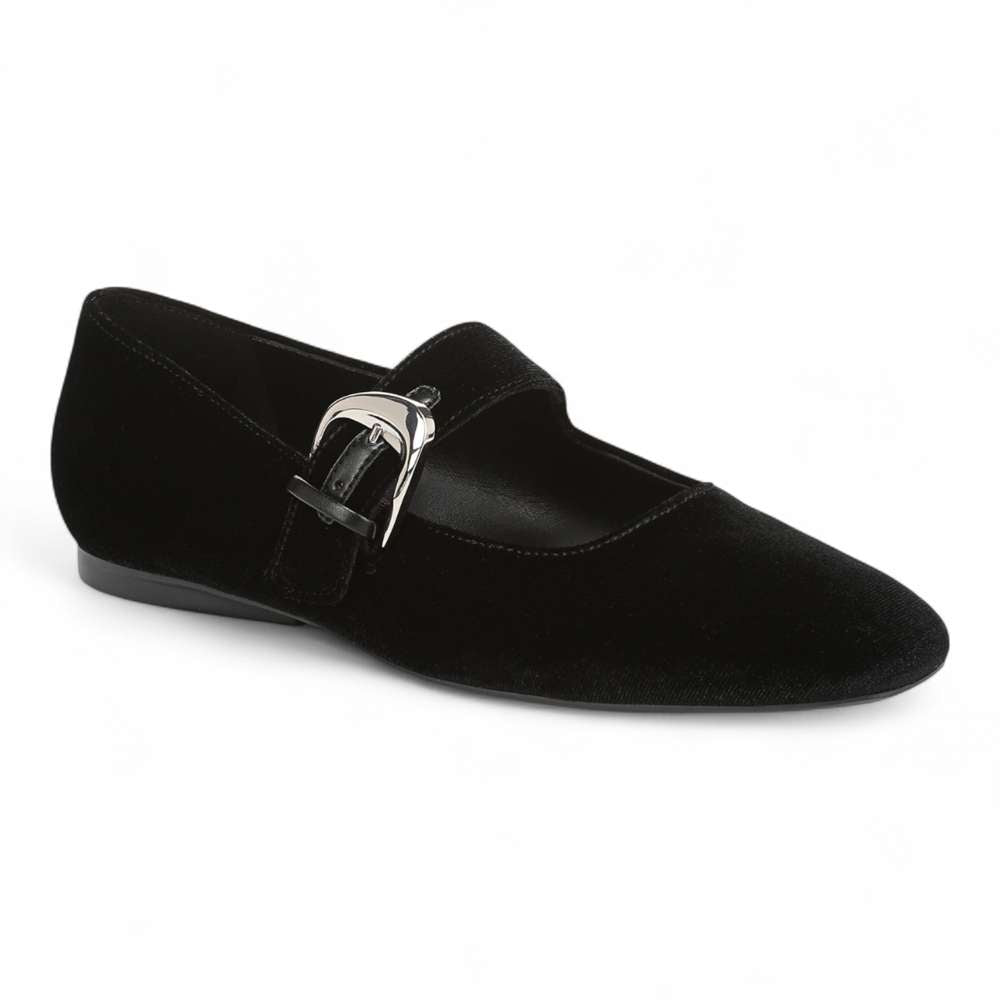 Cosmic Mary-Jane Flat - Black