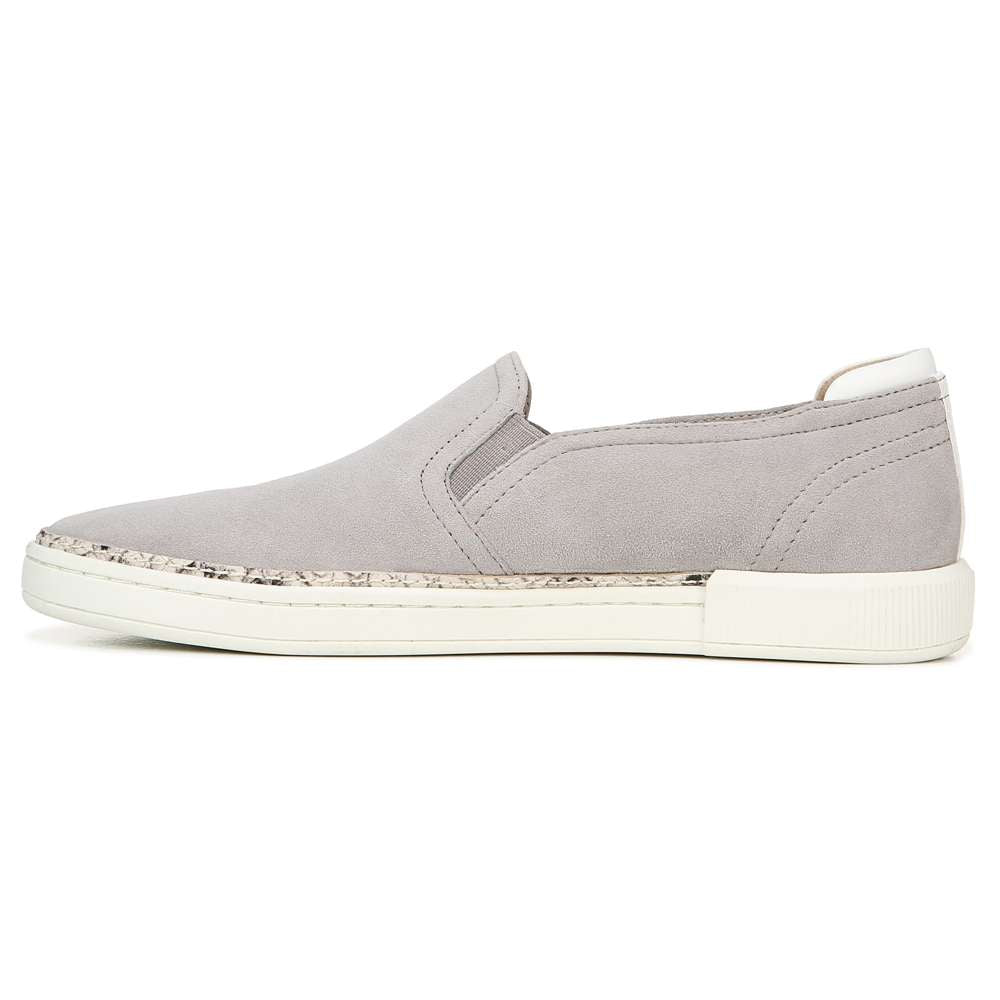 Jade Slip-On Sneaker - Ice Grey Suede