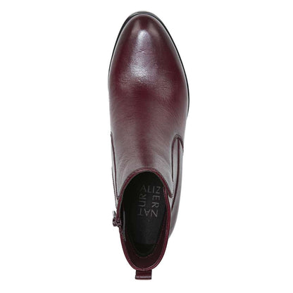 Laura Ankle Bootie - Wine