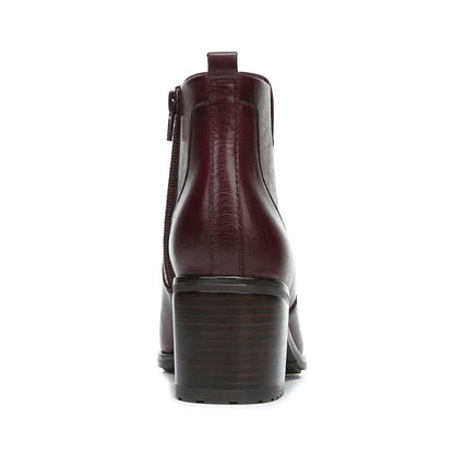 Laura Ankle Bootie - Wine