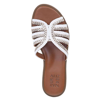 Lane Slide Sandal - White Multi