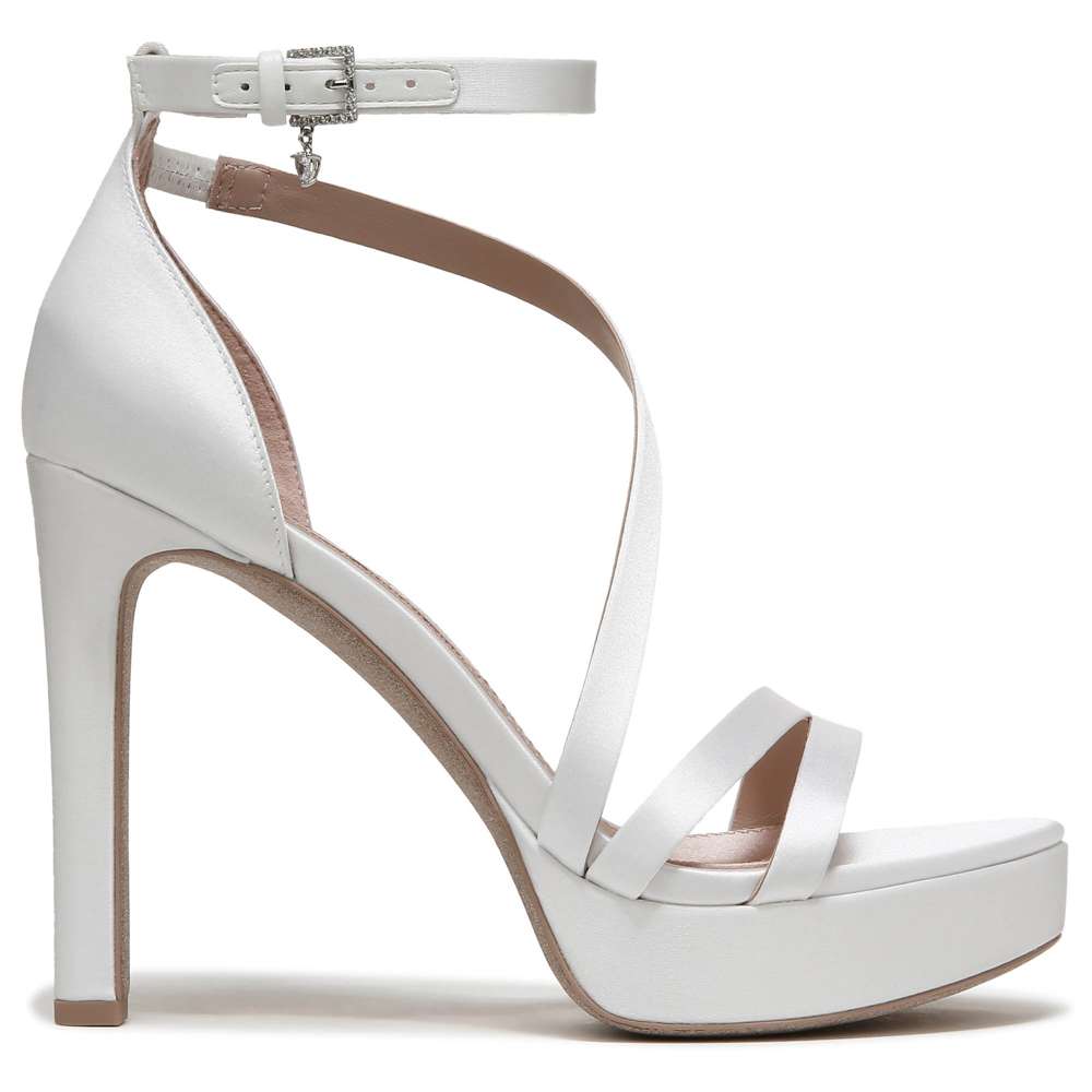 Love 2 Dress Sandal - Silk White Satin