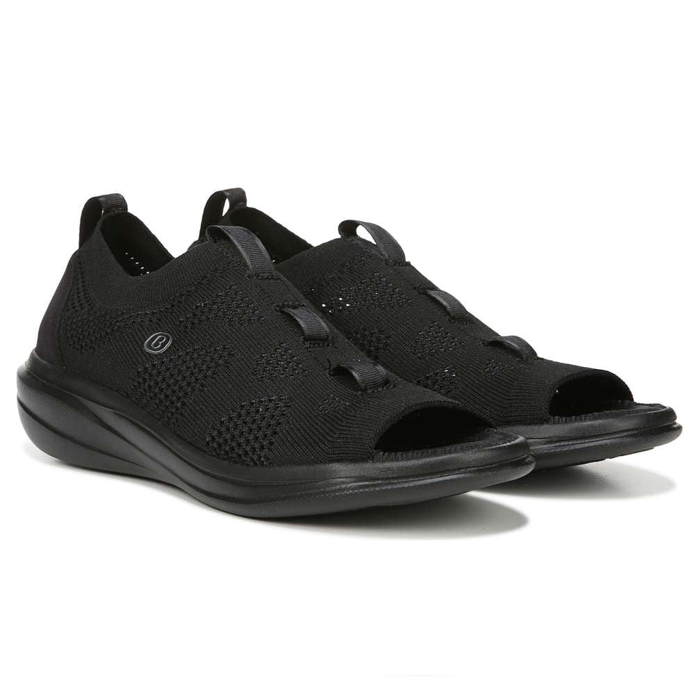 Charm Open-Toe - Black