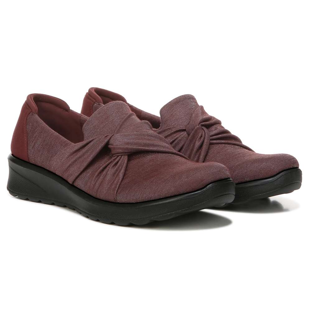 Glimmer Slip-On - Windsor Red Shimmer