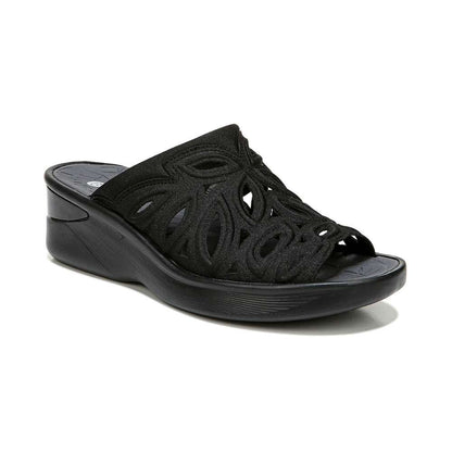 Susie Wedge Sandal - Black