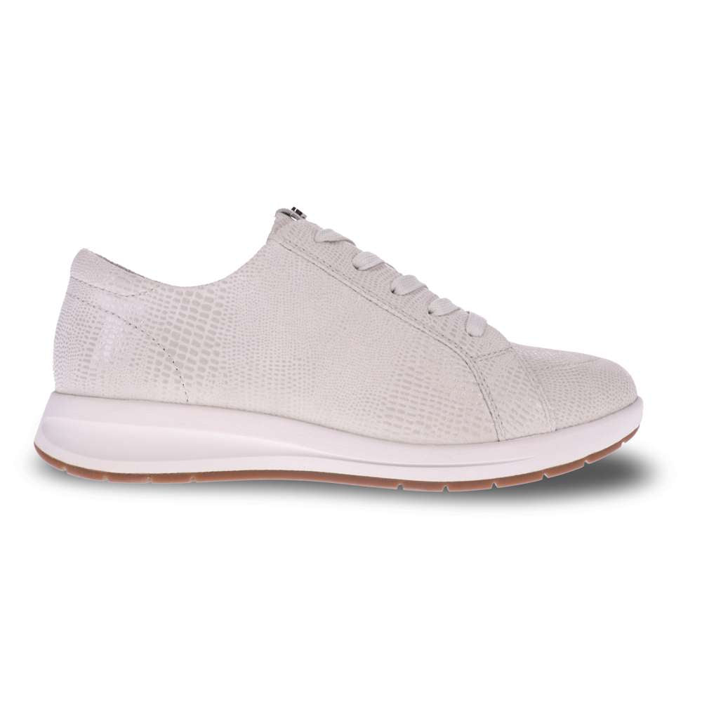 Athens Lace-Up Sneaker - Oyster Lizard