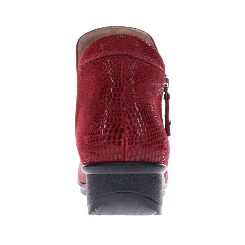 Damascus Boot - Cherry French/Lizard