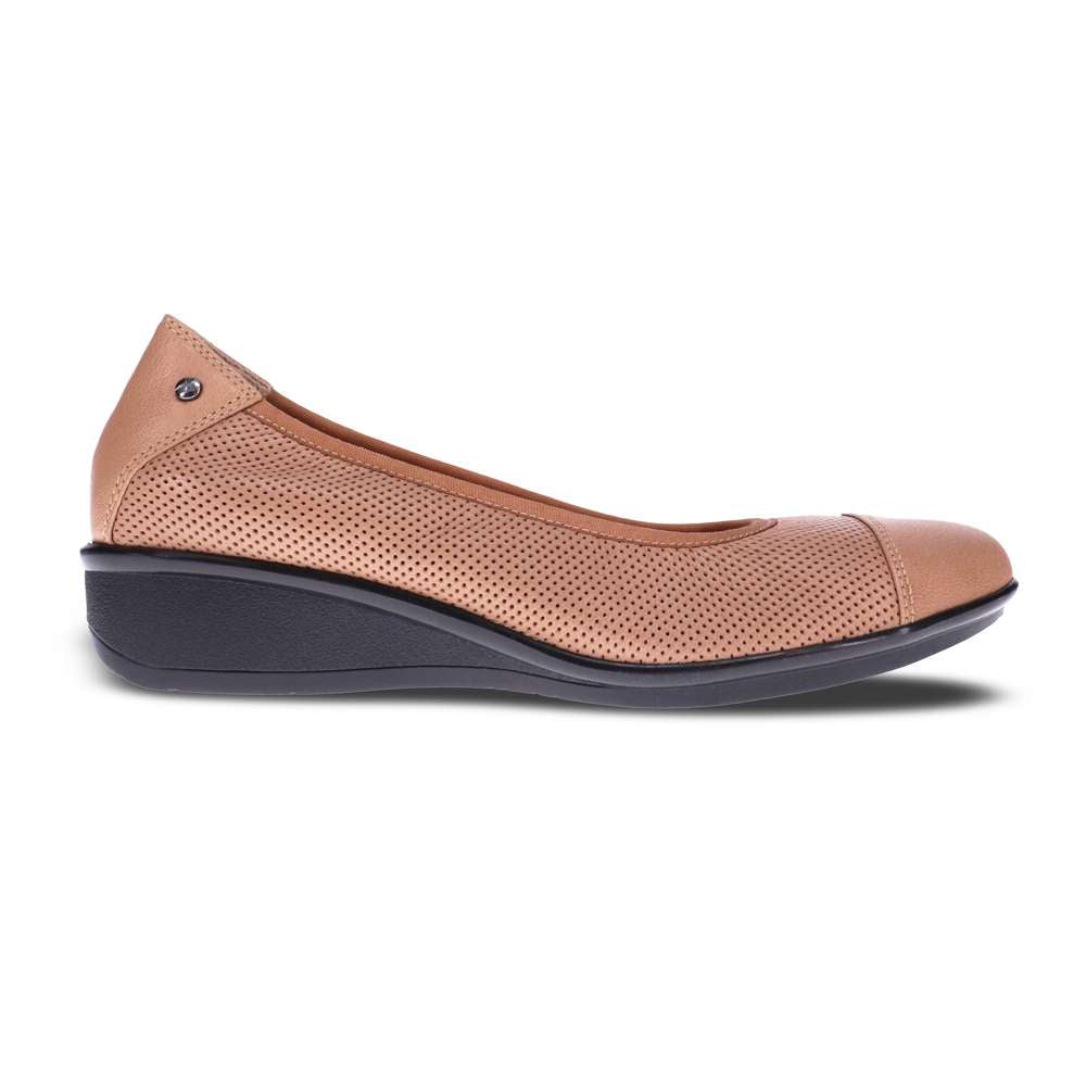 Verona Ballet Wedge - Nude