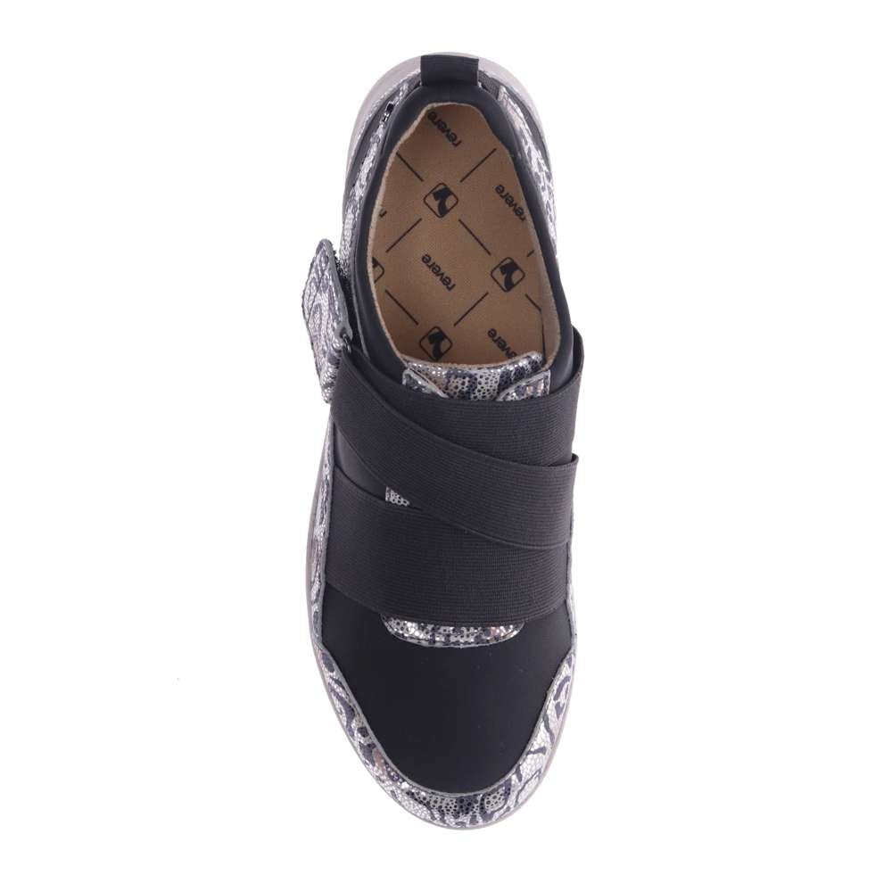 Virginia Adjustable Sneaker - Silver Safari