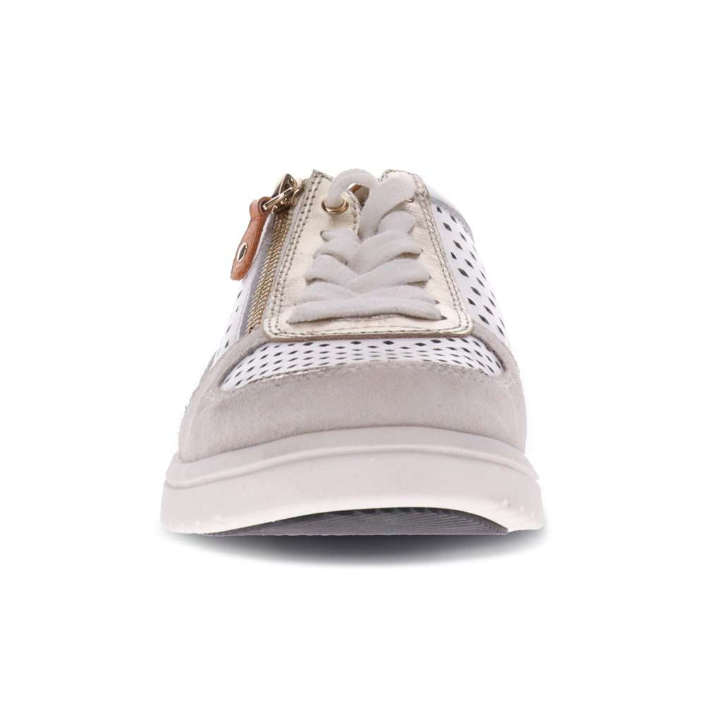 Baxley Sneaker - White/Apricot