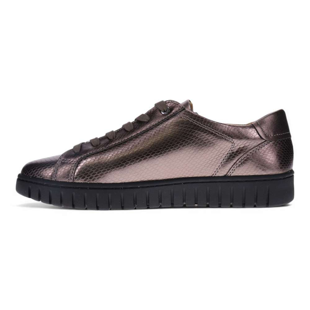 Luna Lace-Up Sneaker - Bronze