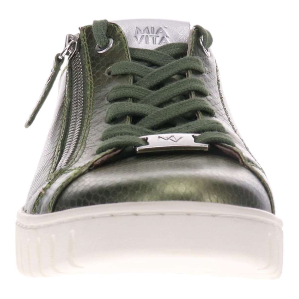 Luna Lace-Up Sneaker - Green