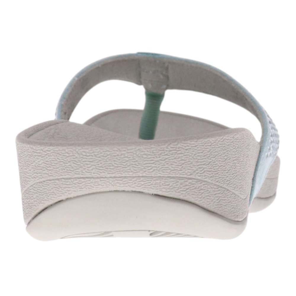 Allora Toe Post Sandal - Jade Rhinestone