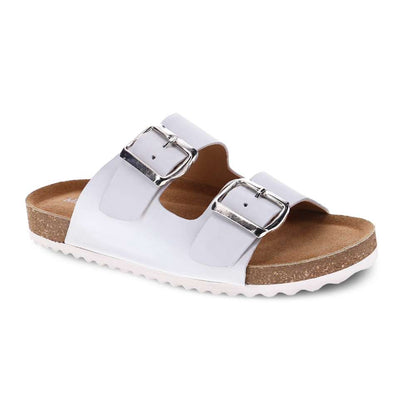 Bardo Slide Sandal - White