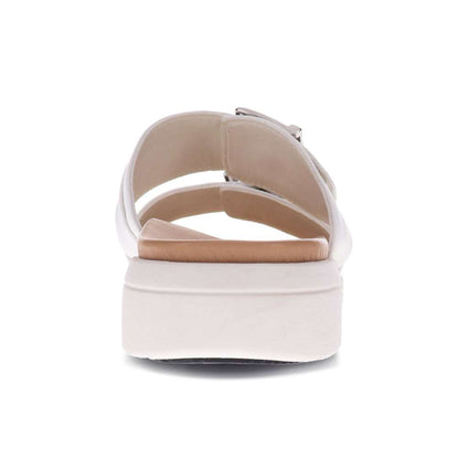 Bowie Slide Sandal - White