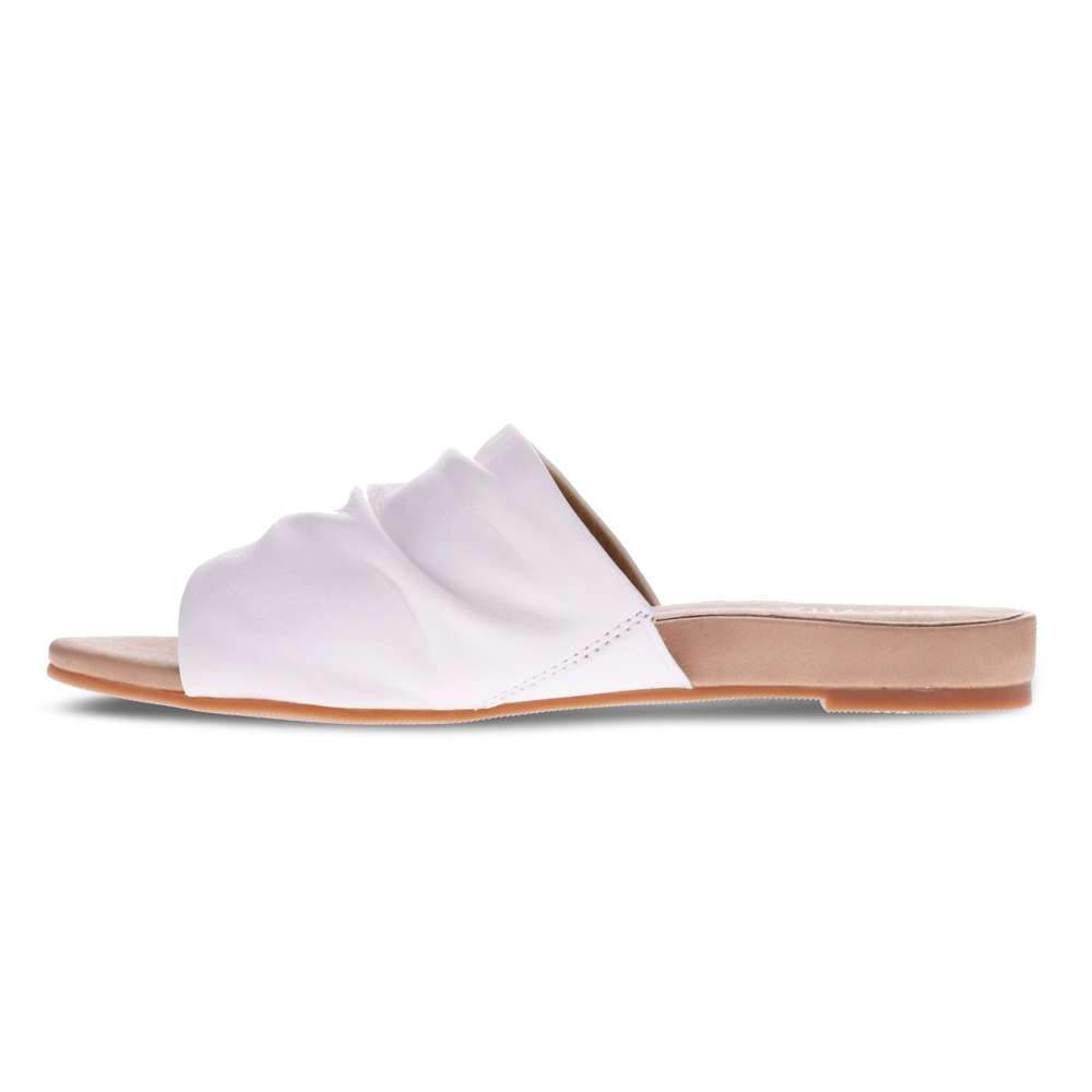 Maple Slide Sandal - White