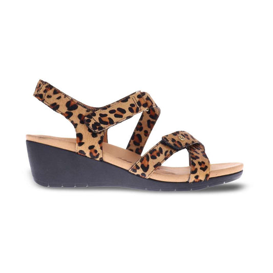 Casablanca Wedge - Leopard