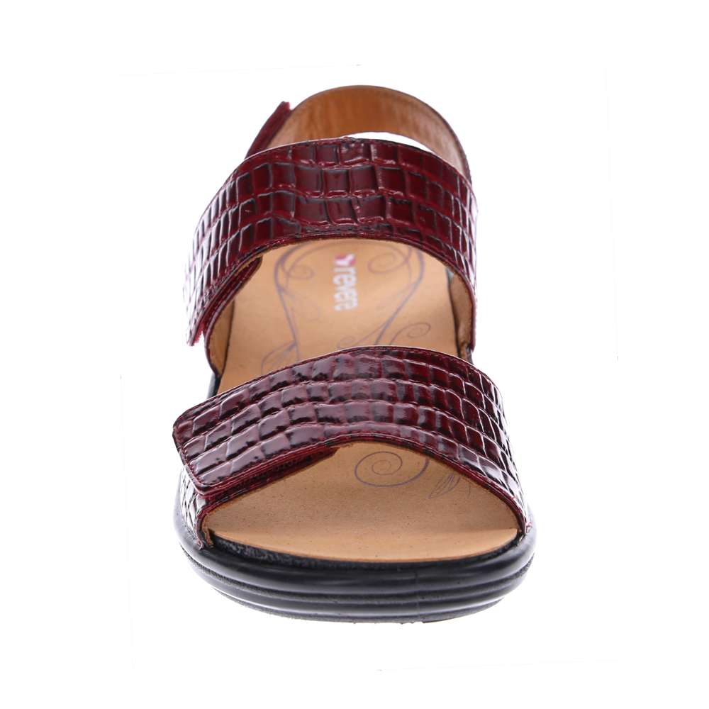 Como Adjustable Sandal - Red Croc
