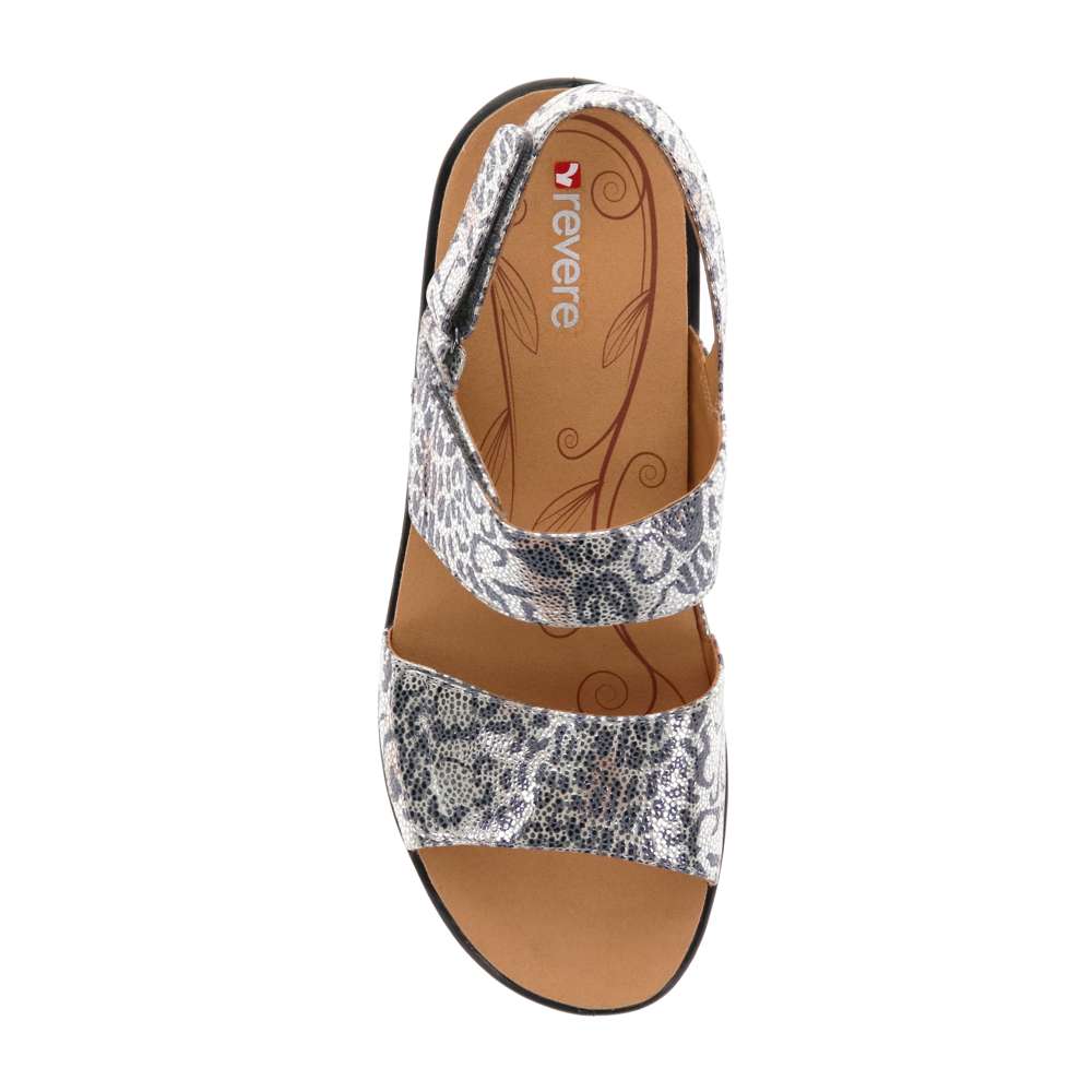 Como Adjustable Sandal - Silver Safari