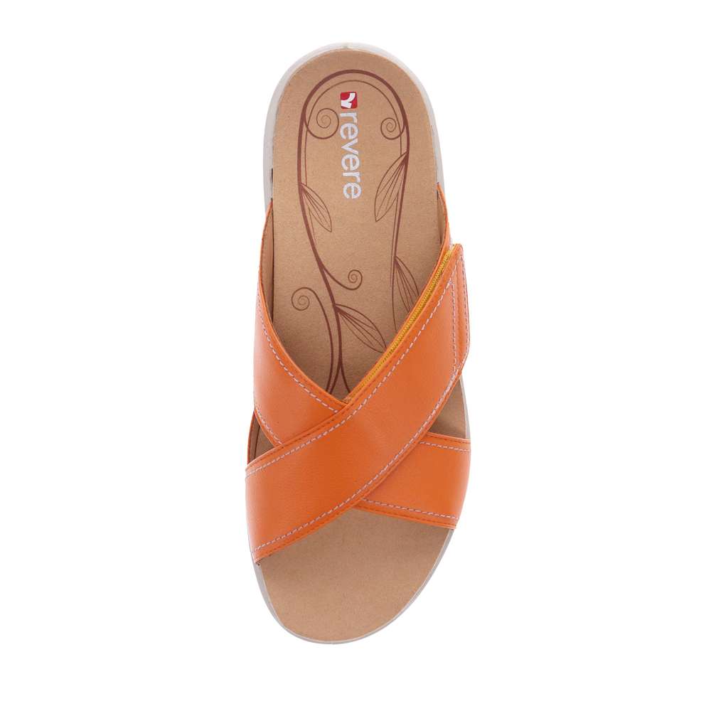 Denia Slide - Rustic Orange