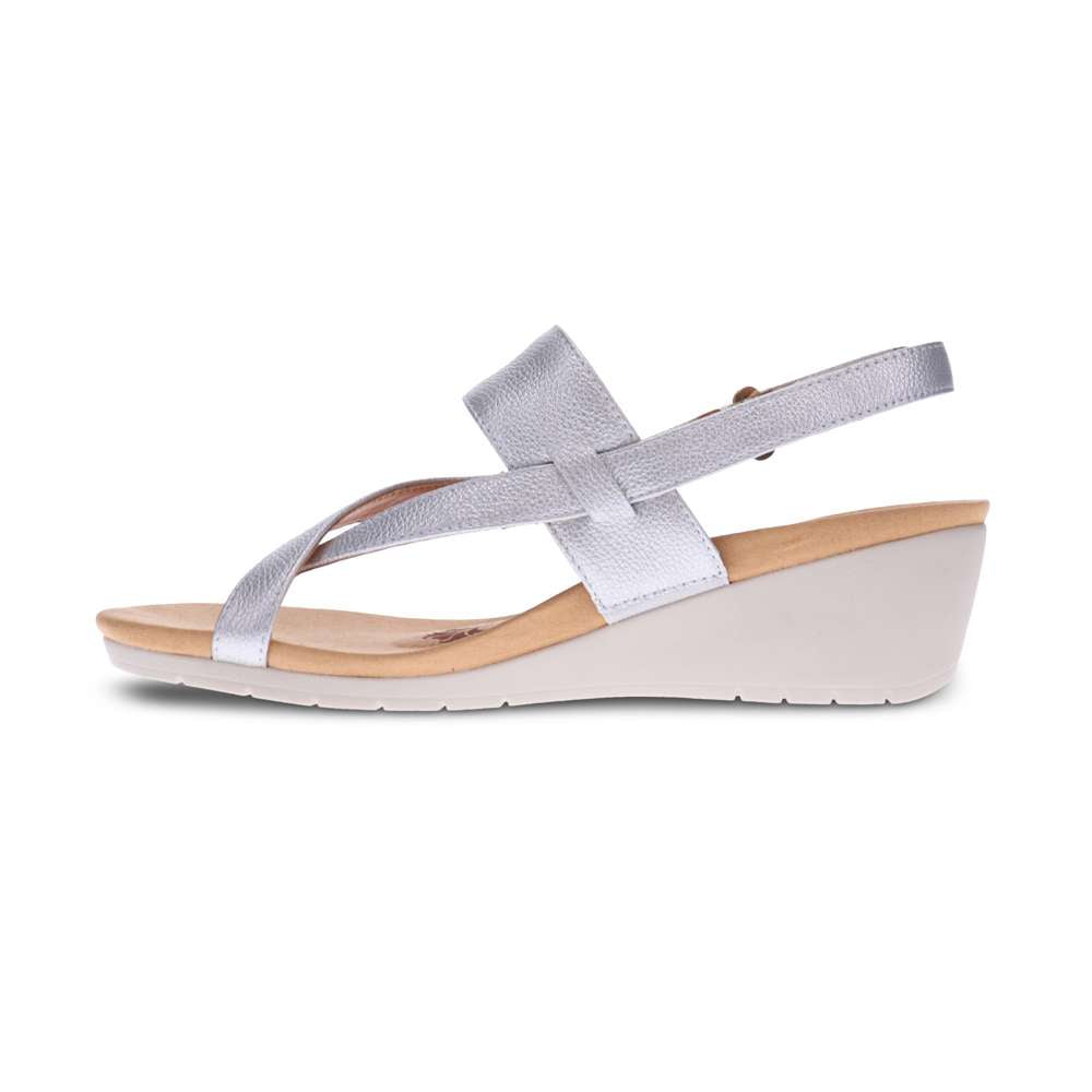Honolulu Back Strap Wedge - Pearl