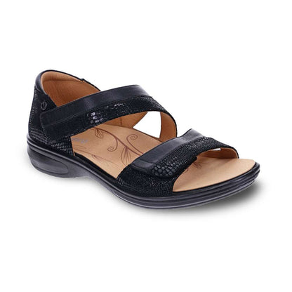 Mauritius Sandal - Black French/Lizard