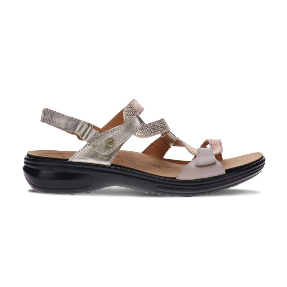 Miami Adjustable Sandal - Mixed Metallic